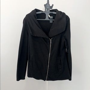 Calvin Klein  Black Zip up Sweater